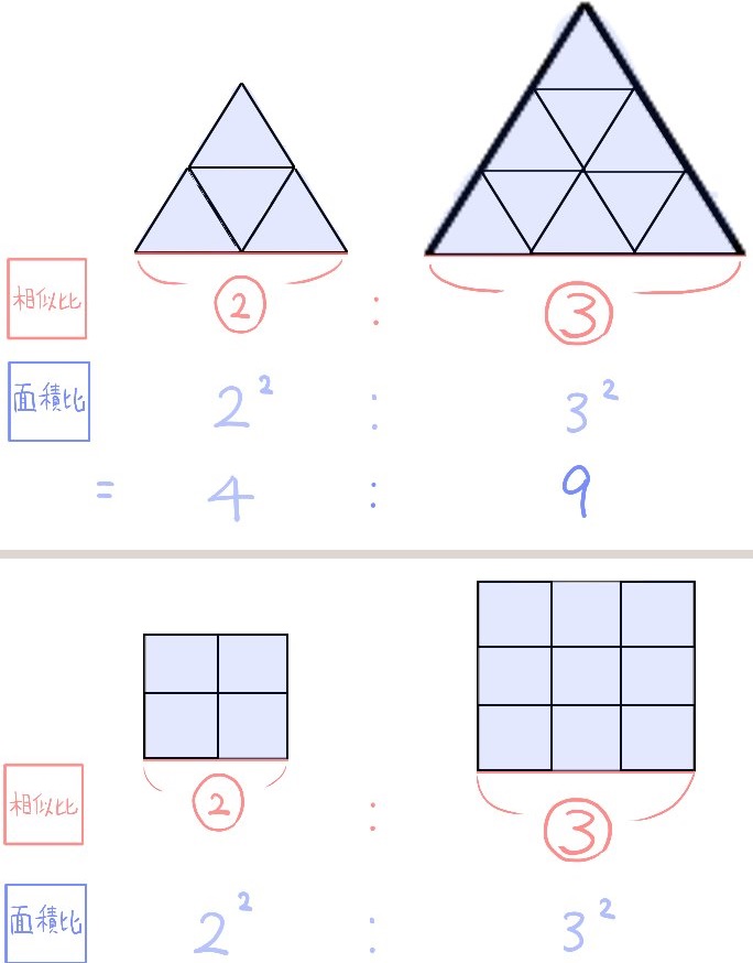 様々な面積比の求め方の違い 相似比 角の二等分線などパターン別に解説 坂田先生のブログ