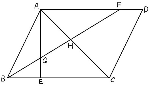 三平方の定理と平行四辺形の難問