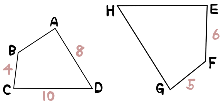 四角形の相似比問題